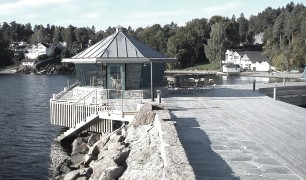 Holmen fjordhotell båthus og badehus